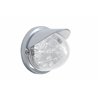 UP37289-17 LED Reflector Watermelon Flush Mount Kit With Visor - Red LED/Clear Lens