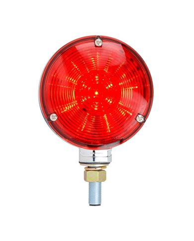 GG77611 - 4" DOUBLE FACE STAR AMBER/RED LED LIGHT 24 LED/SIDE GG77611 - 4" DOUBLE FACE STAR AMBER/RED LED LIGHT 24 LED/SIDE