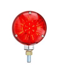 GG77611 - 4" DOUBLE FACE STAR AMBER/RED LED LIGHT 24 LED/SIDE