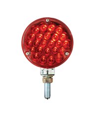 GG78353 - 4" PEARL 1 FACE RED/RED 24-LED LIGHT GG78353 - 4" PEARL 1 FACE RED/RED 24-LED LIGHT