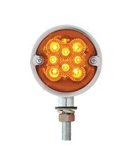 GG78550 - DOUBLE FACE CR DIE CAST FLAT AMBER SPYDER LED LIGHT GG78550 - DOUBLE FACE CR DIE CAST FLAT AMBER SPYDER LED LIGHT