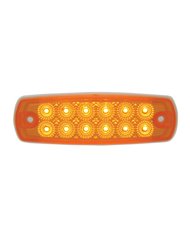 GG78560 - ULTRA THIN SPYDER AMBER 12-LED MARKER LIGHT, AMBER LENS GG78560 - ULTRA THIN SPYDER AMBER 12-LED MARKER LIGHT, AMBER LENS