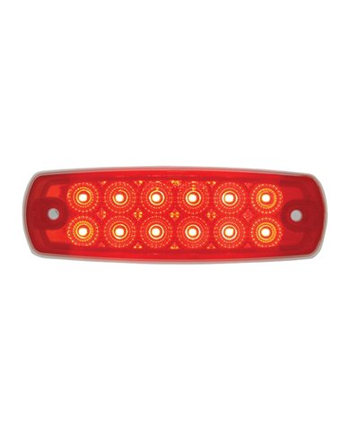 GG78562 - ULTRA THIN SPYDER RED 12-LED MARKER LIGHT, RED LENS GG78562 - ULTRA THIN SPYDER RED 12-LED MARKER LIGHT, RED LENS