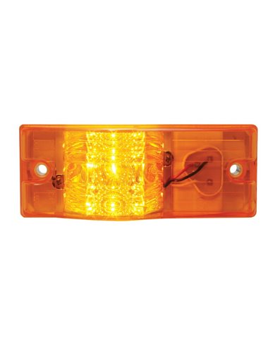 GG78600 - SIDE MOUNT SPYDER AMBER/AMBER 9-LED MARKER/TURN LIGHT GG78600 - SIDE MOUNT SPYDER AMBER/AMBER 9-LED MARKER/TURN LIGHT