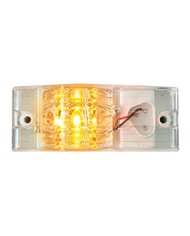 GG78601 - SIDE MOUNT SPYDER AMBER/CLEAR 9-LED MARKER/TURN LIGHT GG78601 - SIDE MOUNT SPYDER AMBER/CLEAR 9-LED MARKER/TURN LIGHT
