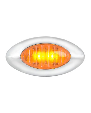 GG79251 - SMALL Y2K AMBER/CLEAR 2LED PLUG-IN MARKER LIGHT GG79251 - SMALL Y2K AMBER/CLEAR 2LED PLUG-IN MARKER LIGHT