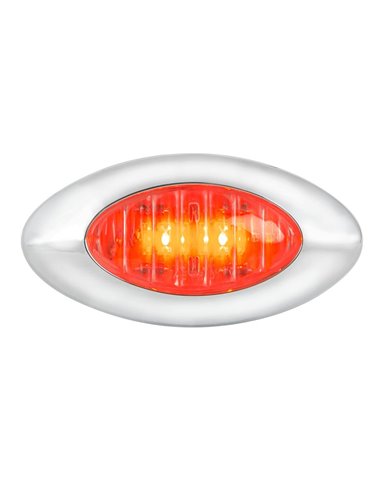 GG79255 - SMALL Y2K RED/RED 2LED PLUG-IN MARKER LIGHT GG79255 - SMALL Y2K RED/RED 2LED PLUG-IN MARKER LIGHT