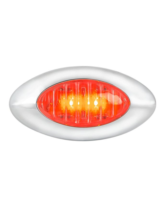 GG79255 - SMALL Y2K RED/RED 2LED PLUG-IN MARKER LIGHT GG79255 - SMALL Y2K RED/RED 2LED PLUG-IN MARKER LIGHT