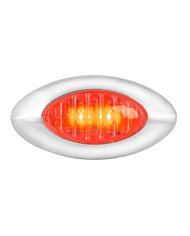 GG79255 - SMALL Y2K RED/RED 2LED PLUG-IN MARKER LIGHT GG79255 - SMALL Y2K RED/RED 2LED PLUG-IN MARKER LIGHT