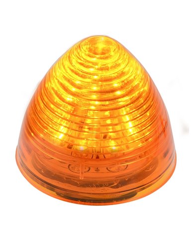 GG79300 - 2.5" BEEHIVE AMBER/AMBER 13LED LIGHT GG79300 - 2.5" BEEHIVE AMBER/AMBER 13LED LIGHT
