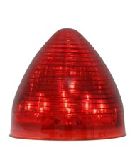 GG79301 - 2.5" BEEHIVE RED/RED 13-LED LIGHT GG79301 - 2.5" BEEHIVE RED/RED 13-LED LIGHT