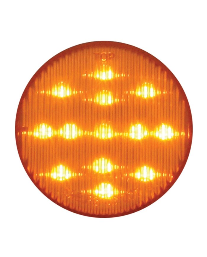 GG79310 - 2.5" FLEET AMBER/AMBER 13 LED SEALED LIGHT