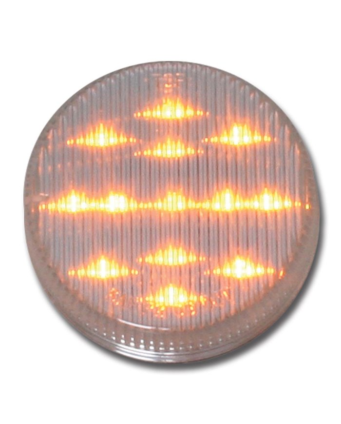 GG79317 - 2.5" FLEET AMBER/CLEAR 13 LED SEALED LIGHT