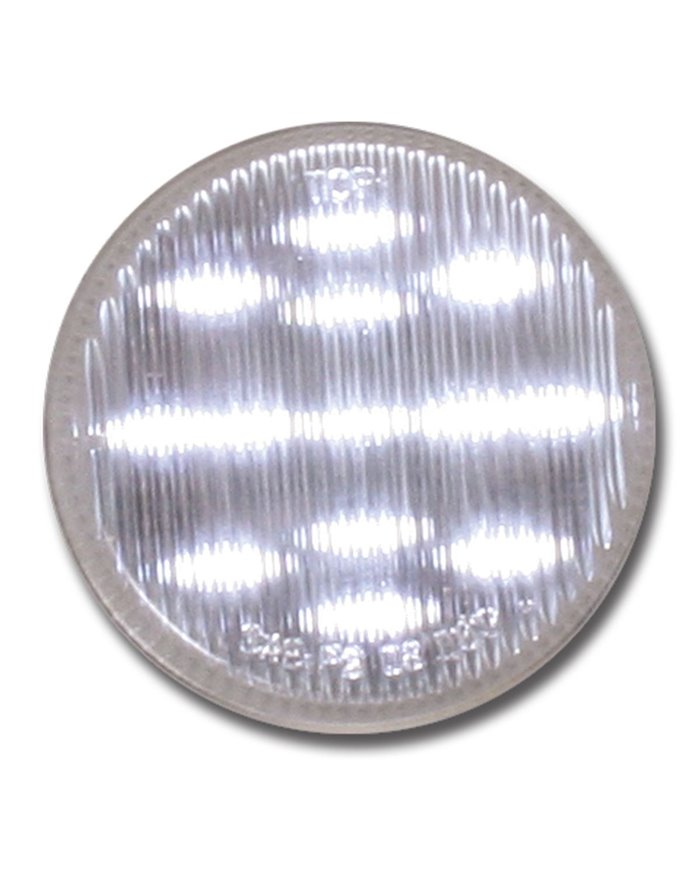 GG79319 - 2.5" FLEET WHITE/CLEAR 13 LED AUXILIARY/UTILITY SEALED LIGHT