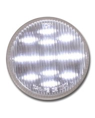 GG79319 - 2.5" FLEET WHITE/CLEAR 13 LED AUXILIARY/UTILITY SEALED LIGHT