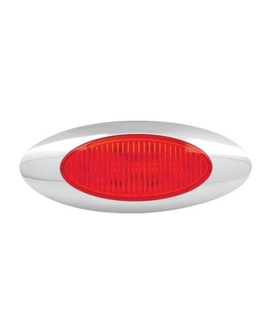 GG79453 - PLUG IN RED 5-LED Y2K LIGHT W/CR. PLASTIC RIM GG79453 - PLUG IN RED 5-LED Y2K LIGHT W/CR. PLASTIC RIM