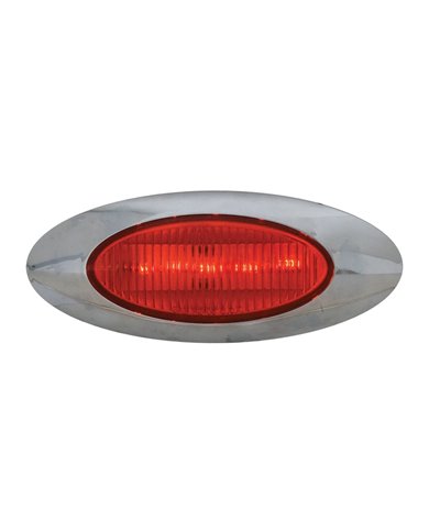 GG79465 - Y2K RED PLUG IN MARKER LIGHT W/ CR. PLASTIC BEZEL GG79465 - Y2K RED PLUG IN MARKER LIGHT W/ CR. PLASTIC BEZEL