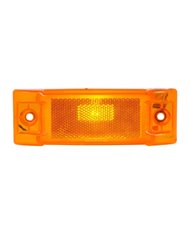 GG79710 - RECT. AMBER MARKER LIGHT W/REFLECTOR & HOT WIRE PLUG