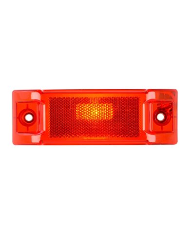 GG79711 - RECT. RED MARKER LIGHT KIT W/REFLECTOR & HOT WIRE PLUG GG79711 - RECT. RED MARKER LIGHT KIT W/REFLECTOR & HOT WIRE PLUG