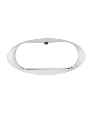 GG80005 - CR. PLASTIC SMALL OVAL LIGHT GUARD FOR 2.5"X1" SIZE GG80005 - CR. PLASTIC SMALL OVAL LIGHT GUARD FOR 2.5"X1" SIZE