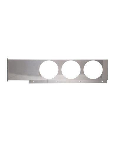 GG80114 - S.S. 2 PC. REAR LIGHT BAR W/ 4-7/16" HOLES GG80114 - S.S. 2 PC. REAR LIGHT BAR W/ 4-7/16" HOLES