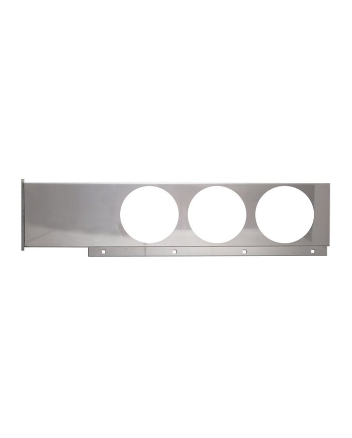 GG80114 - S.S. 2 PC. REAR LIGHT BAR W/ 4-7/16" HOLES GG80114 - S.S. 2 PC. REAR LIGHT BAR W/ 4-7/16" HOLES