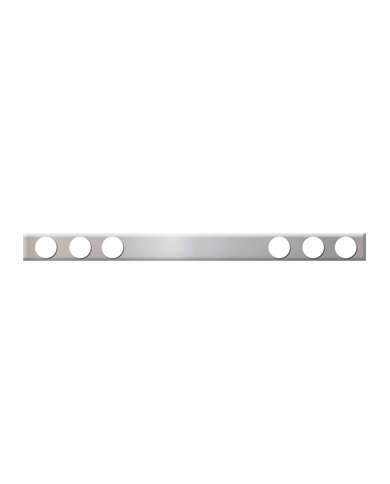 GG80121 - CR. 1 PC REAR LIGHT BAR ONLY W/4-7/16" HOLES GG80121 - CR. 1 PC REAR LIGHT BAR ONLY W/4-7/16" HOLES