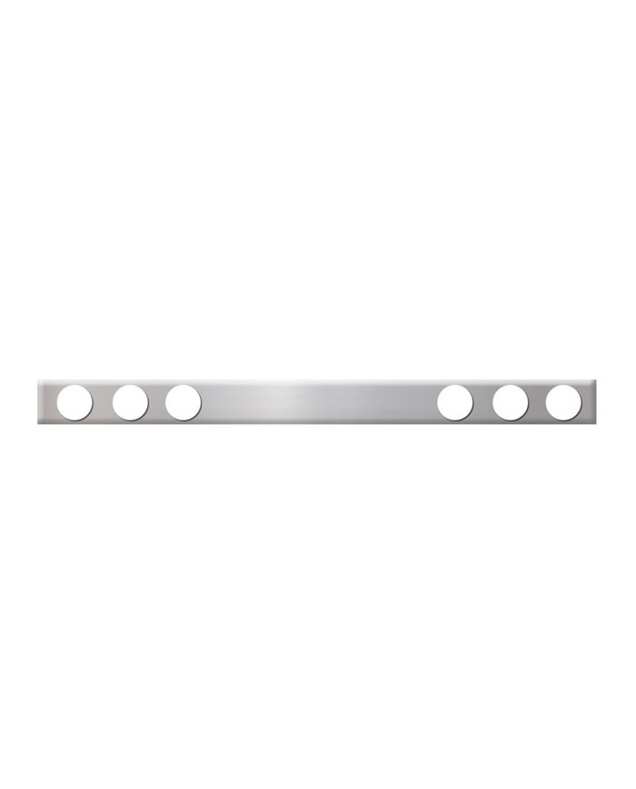 GG80121 - CR. 1 PC REAR LIGHT BAR ONLY W/4-7/16" HOLES GG80121 - CR. 1 PC REAR LIGHT BAR ONLY W/4-7/16" HOLES