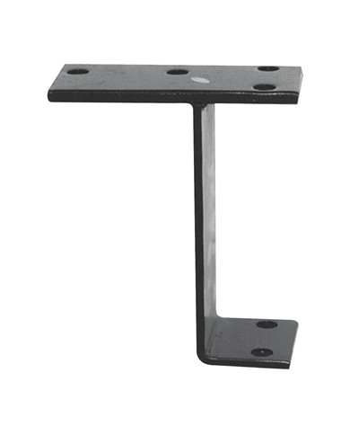 GG80140 - BLACK MOUNTING BRACKET FOR 1 PC LIGHT BAR GG80140 - BLACK MOUNTING BRACKET FOR 1 PC LIGHT BAR