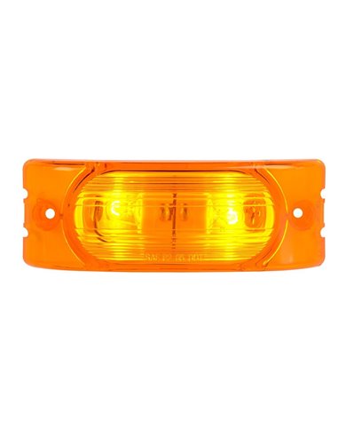 GG80191 - LARGE AMBER OBLONG MARKER LIGHT GG80191 - LARGE AMBER OBLONG MARKER LIGHT