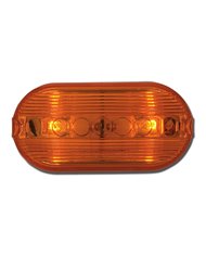 GG80241 - AMBER OBLONG MARKER LIGHT W/WHITE BASE GG80241 - AMBER OBLONG MARKER LIGHT W/WHITE BASE