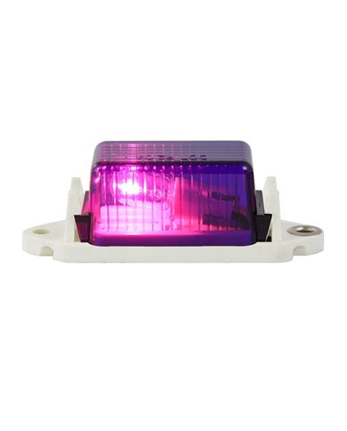 GG80250 - PURPLE MINI LIGHT W/ WHITE BASE GG80250 - PURPLE MINI LIGHT W/ WHITE BASE