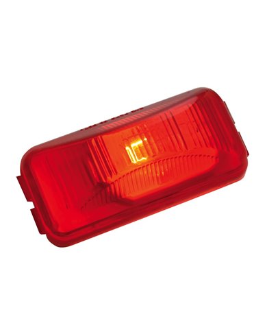 GG80276 - RECT. RED 1 BULB MARKER LIGHT GG80276 - RECT. RED 1 BULB MARKER LIGHT