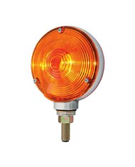 GG80300 - 4" DOUBLE FACE PEDESTAL LIGHT W/2 WIRE, CR. HOUSING, 3 HOLES GG80300 - 4" DOUBLE FACE PEDESTAL LIGHT W/2 WIRE, CR. HOUSING, 3 HOLES