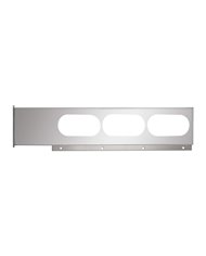 GG80332 - 2 PC. S.S. REAR LIGHT BAR W/ OVAL HOLES GG80332 - 2 PC. S.S. REAR LIGHT BAR W/ OVAL HOLES