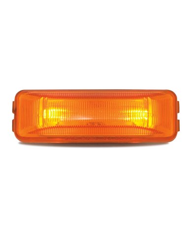 GG80344 - RECT. AMBER 2 BULB MARKER LIGHT GG80344 - RECT. AMBER 2 BULB MARKER LIGHT