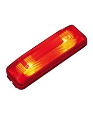 GG80345 - RECT. RED 2 BULBS MARKER SEALED LIGHT GG80345 - RECT. RED 2 BULBS MARKER SEALED LIGHT