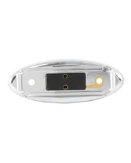 GG80349 - CR. PLASTIC OVAL RIM FOR MED. RECT. MARKER LIGHT GG80349 - CR. PLASTIC OVAL RIM FOR MED. RECT. MARKER LIGHT