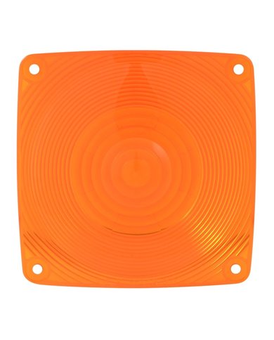 GG80351 - AMBER PLASTIC LENS FOR SQUARE COMBINATION LIGHT GG80351 - AMBER PLASTIC LENS FOR SQUARE COMBINATION LIGHT