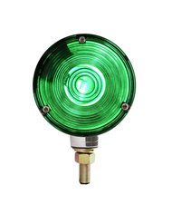 GG80504 - CR. DIE CAST 1 FACE GREEN COMBINATION LIGHT, 3 HOLES