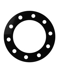 GG80511 - BLACK PLASTIC RIM PROTECTOR FOR 10 HOLES W/32 MM DIA.
