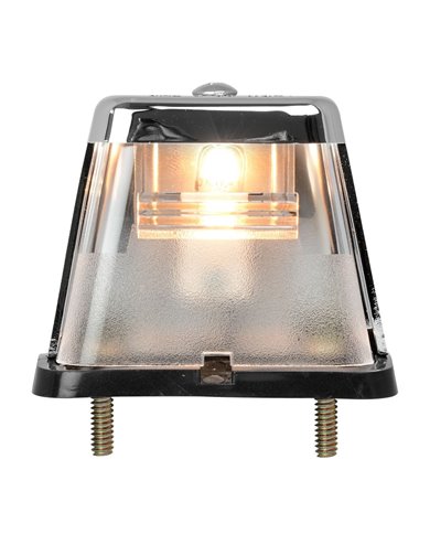 GG80570 - CR. SQUARE STUD-MOUNT LICENSE PLATE LIGHT GG80570 - CR. SQUARE STUD-MOUNT LICENSE PLATE LIGHT