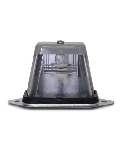 GG80572 - GRAY SQUARE LICENSE PLATE LIGHT GG80572 - GRAY SQUARE LICENSE PLATE LIGHT