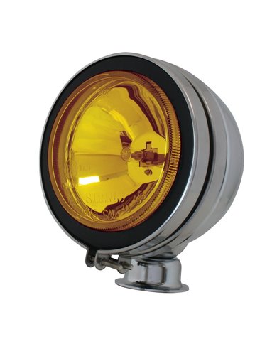 GG80633 - 5" CR. AMBER GLASS LIGHT W/H3 12V/100W HALOGEN BULB GG80633 - 5" CR. AMBER GLASS LIGHT W/H3 12V/100W HALOGEN BULB