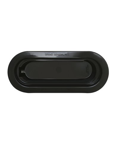 GG80665 - CLOSED BACK OVAL BLACK GROMMET GG80665 - CLOSED BACK OVAL BLACK GROMMET