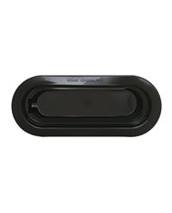 GG80665 - CLOSED BACK OVAL BLACK GROMMET