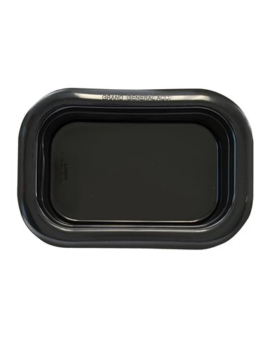 GG80675 - CLOSED BACK RECTANGULAR BLACK GROMMET GG80675 - CLOSED BACK RECTANGULAR BLACK GROMMET