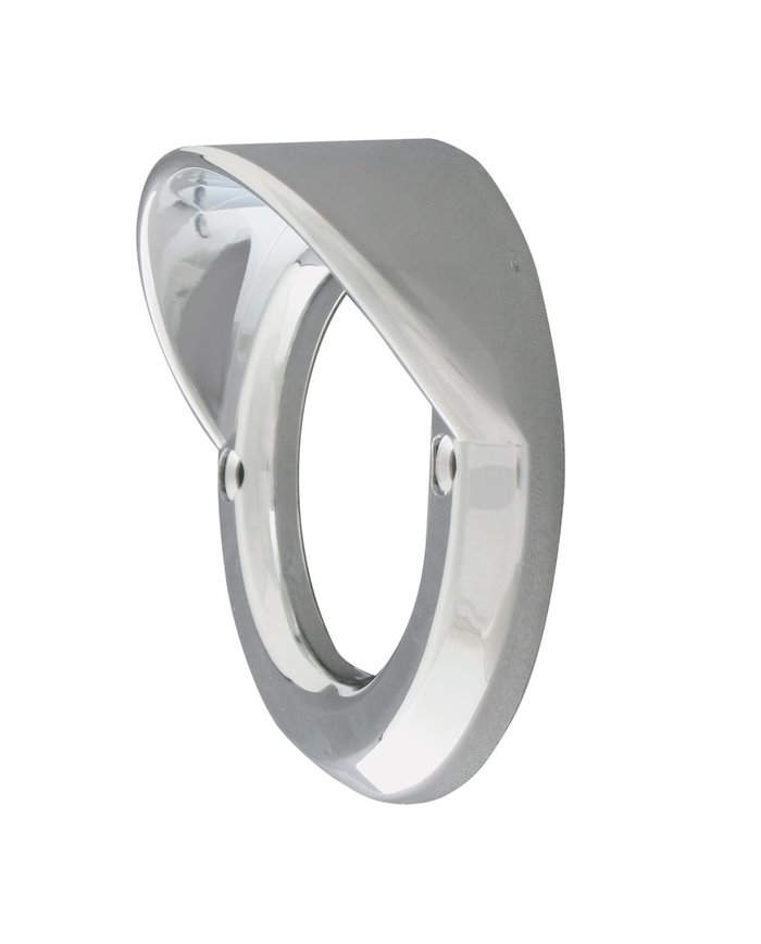 GG80716 - CR. PLASTIC GROMMET COVER W/ VISOR FOR 2-1/2" LIGHT GG80716 - CR. PLASTIC GROMMET COVER W/ VISOR FOR 2-1/2" LIGHT