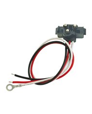 GG80783 - 3 PRONG RIGHT ANGLE LIGHT PLUG DOUBLE CONTACT, 3 WIRES GG80783 - 3 PRONG RIGHT ANGLE LIGHT PLUG DOUBLE CONTACT, 3 WIRES