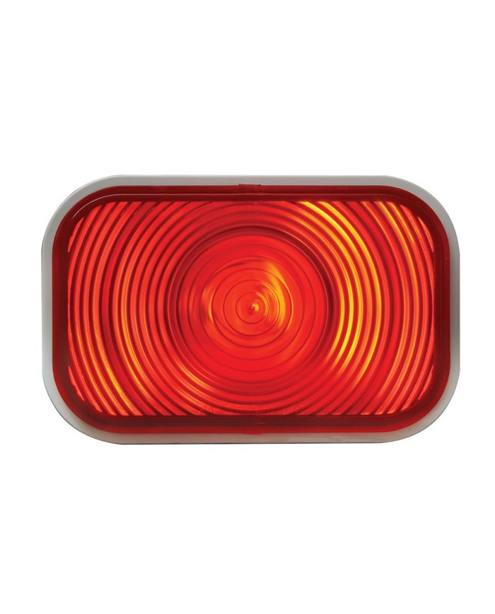 GG80785 - RECT. RED INCAND. SEALED LIGHT